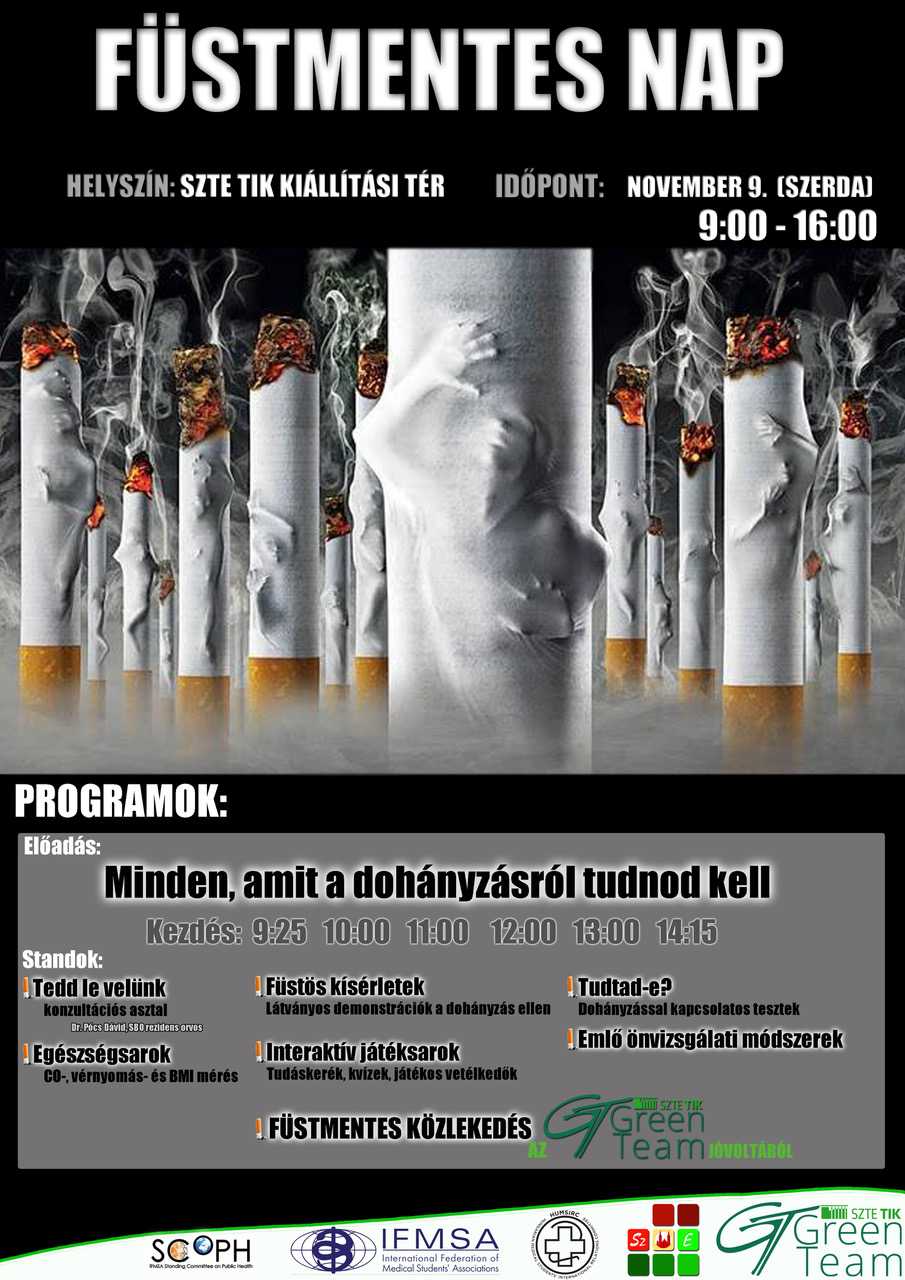 Dohányzásellenes kiállítás