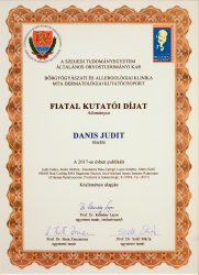 Judit Danis Young Research Award