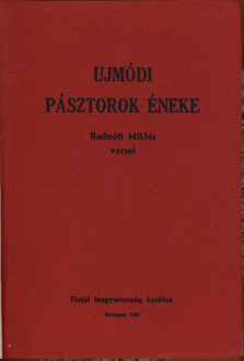 Radnoti_Ujmodi_pasztorok_eneke_cimlap