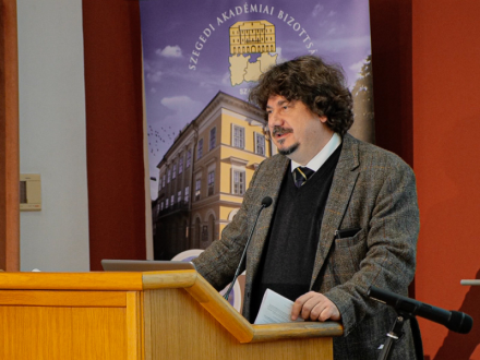 Dr. Habil. Jancsák Csaba (MTA SZTB Szociológiai Munkabizottság), szociológus a konferencia szervezője