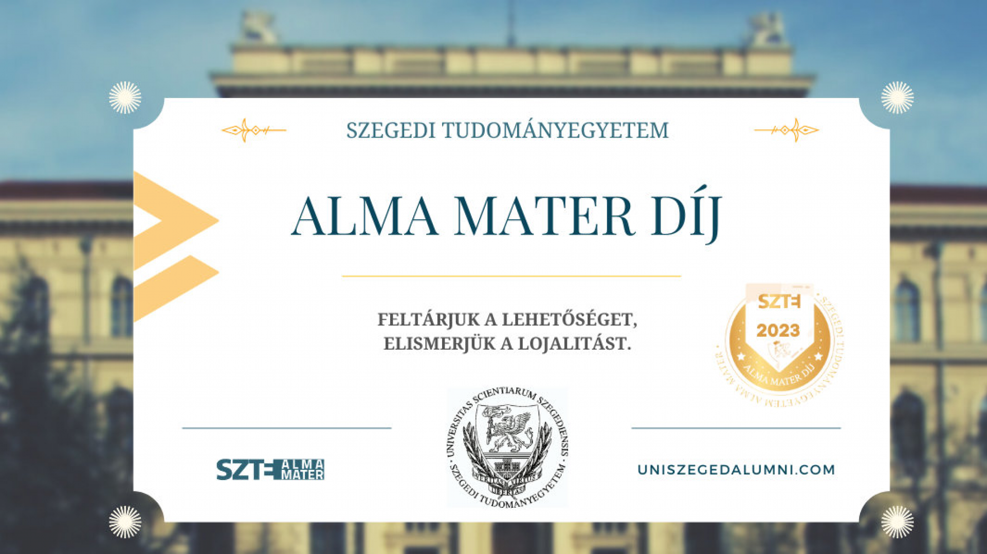 Alma Mater díj