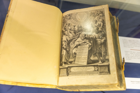 Peter Paul Rubens rézmetszete a németalföldi Plantin-Moretus nyomda könyvében