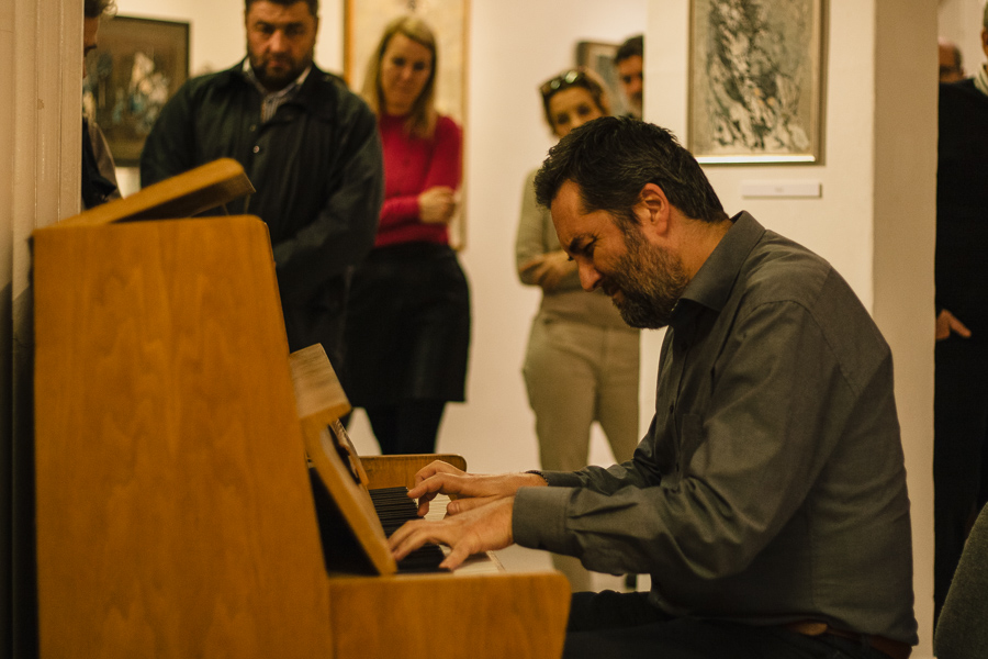 A zongoránál: Blaho Attila. Fotó: Gábor Amarilla