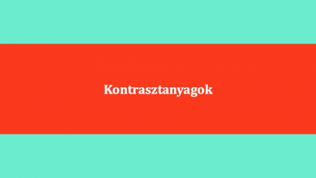 Kontrasztanyagok