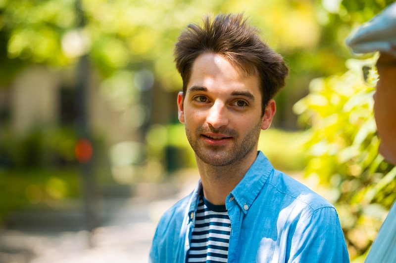 Lepár Dávid, a Szegedi Tudományegyetem OTDK-nyertes hallgatója