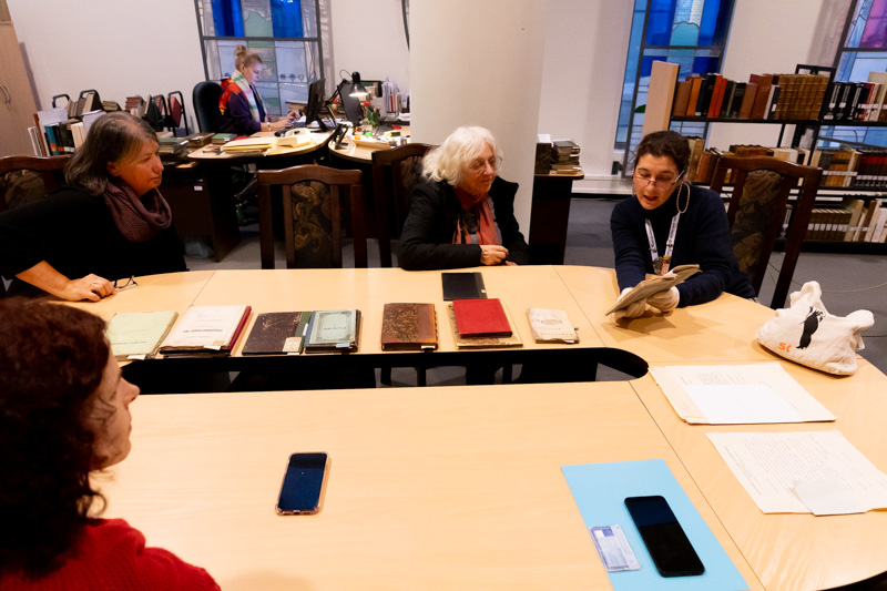 könyvtárlátogatás