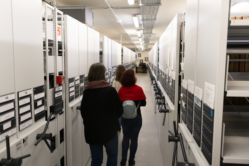 könyvtárlátogatás