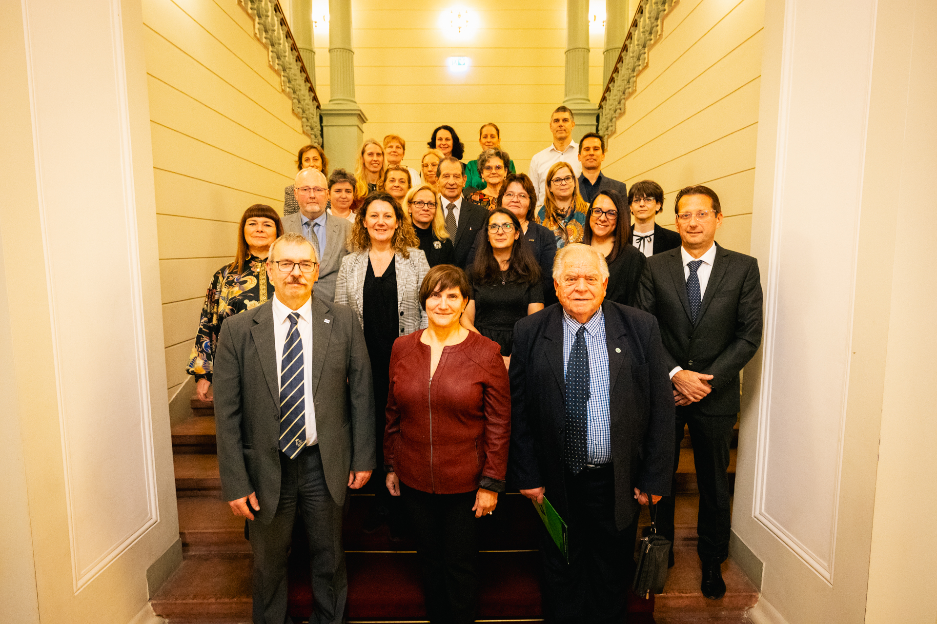 Az SZTE minőségügyi szakemberei és minőségtanúsítási partnerei az ünnepi szakmai napokon