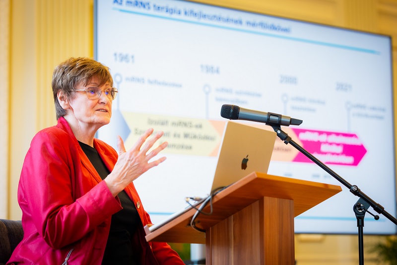 Prof. Dr. Karikó Katalin az SZTE Nobel-díjas professzora