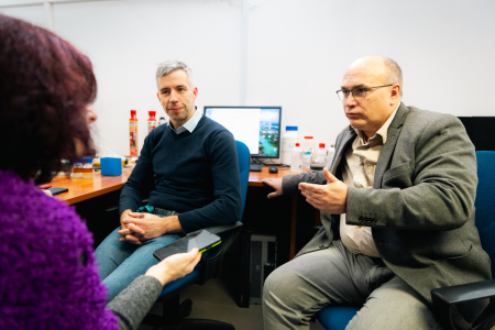 Dr. Kukovecz Ákos és Dr. Szenti Imre