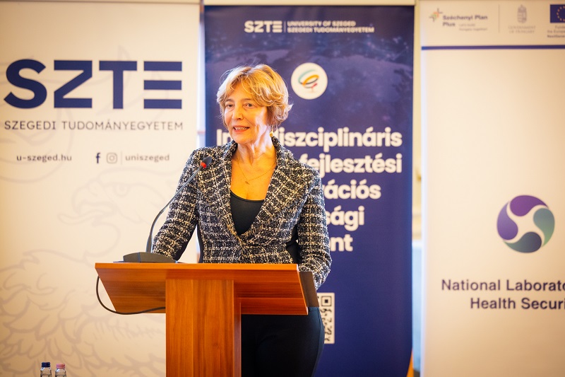 Dr. Fendler Judit, az SZTE kancellárja